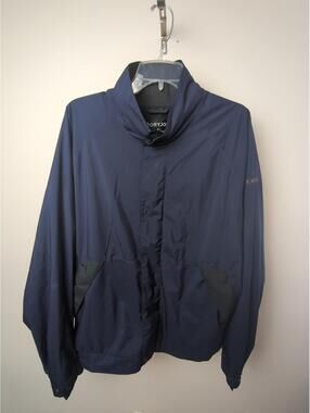 Footjoy Dryjoy Full Zip Waterproof Golf Pullover Jacket  Men’s L Blue